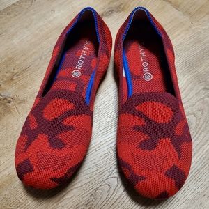 Rothy's red girls shoes- size 3